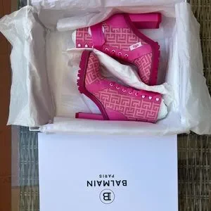 NWT Balmain x Barbie Slip On Limited Edition Shoes ?? Size 46 Balmain | Shoes | Nwt Balmain X Barbie Slip On Limited  main image 4